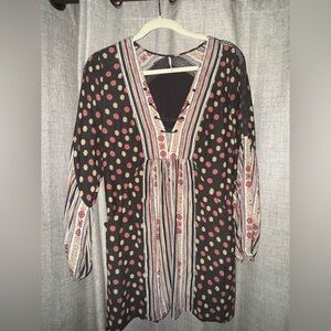 Free People - Tunic Swing Dress with Pockets - Size